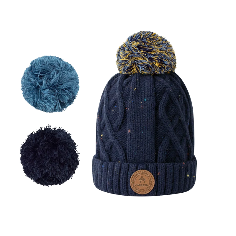 Beanie Jus de Pomme Navy Polar