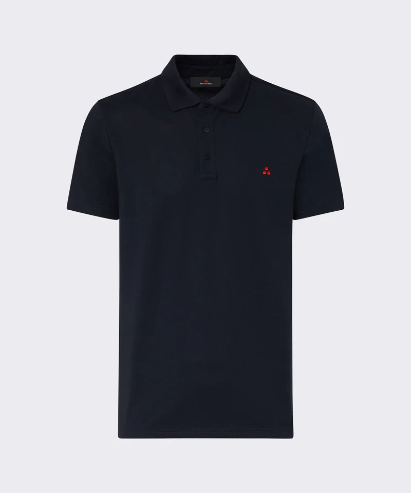 PEUTEREY POLO MEZZOLA BLAUW