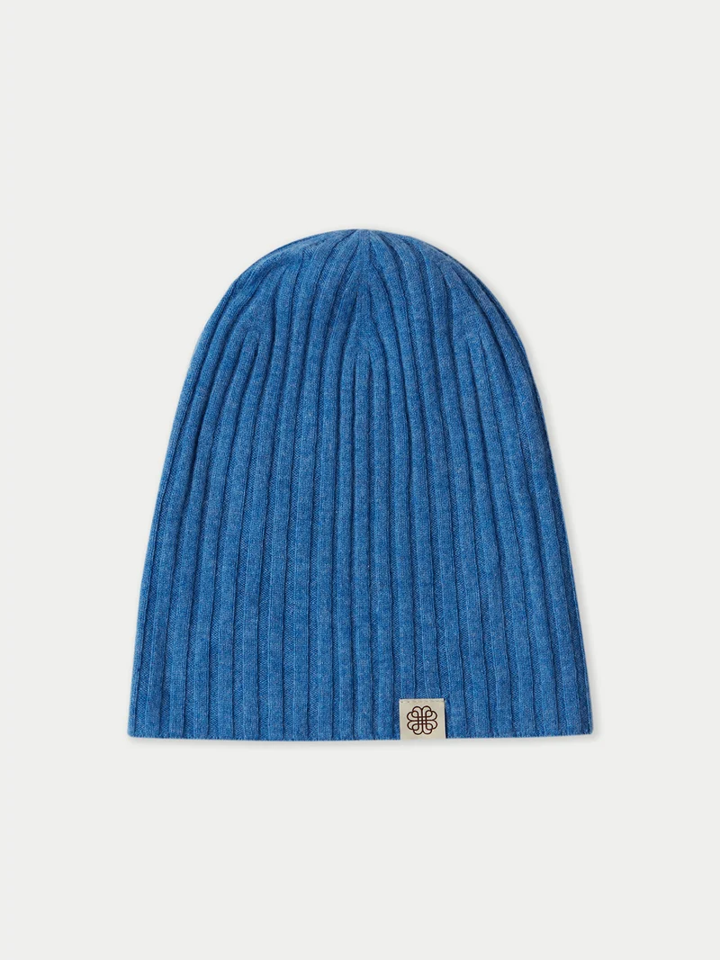 Cashmere Rib Knit Hat