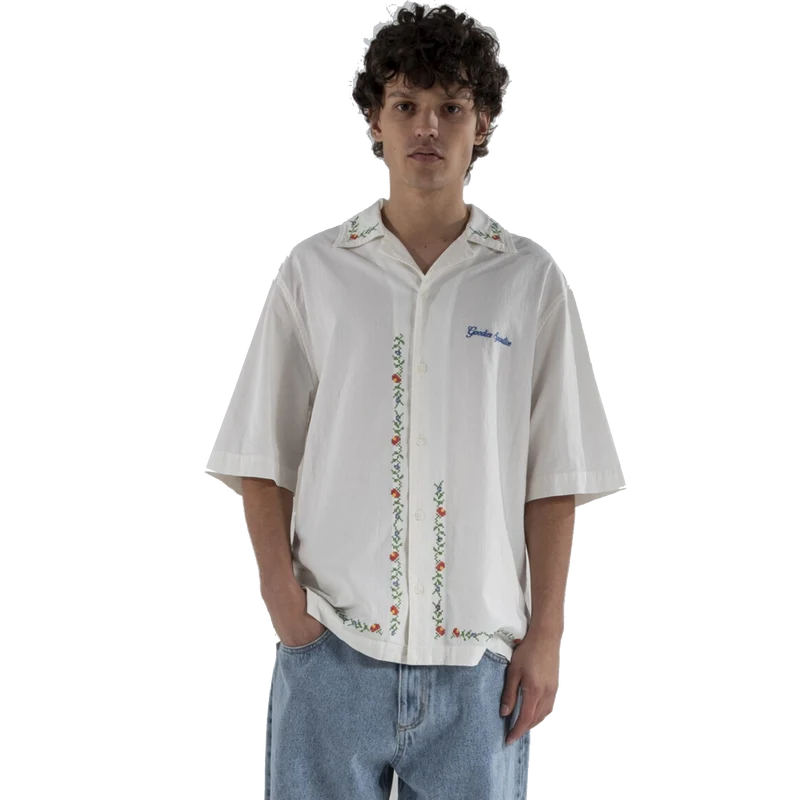 Chardonnay Flower Shirt White