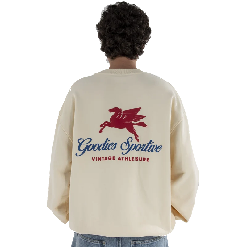 550g Pegasus Crewneck Butter