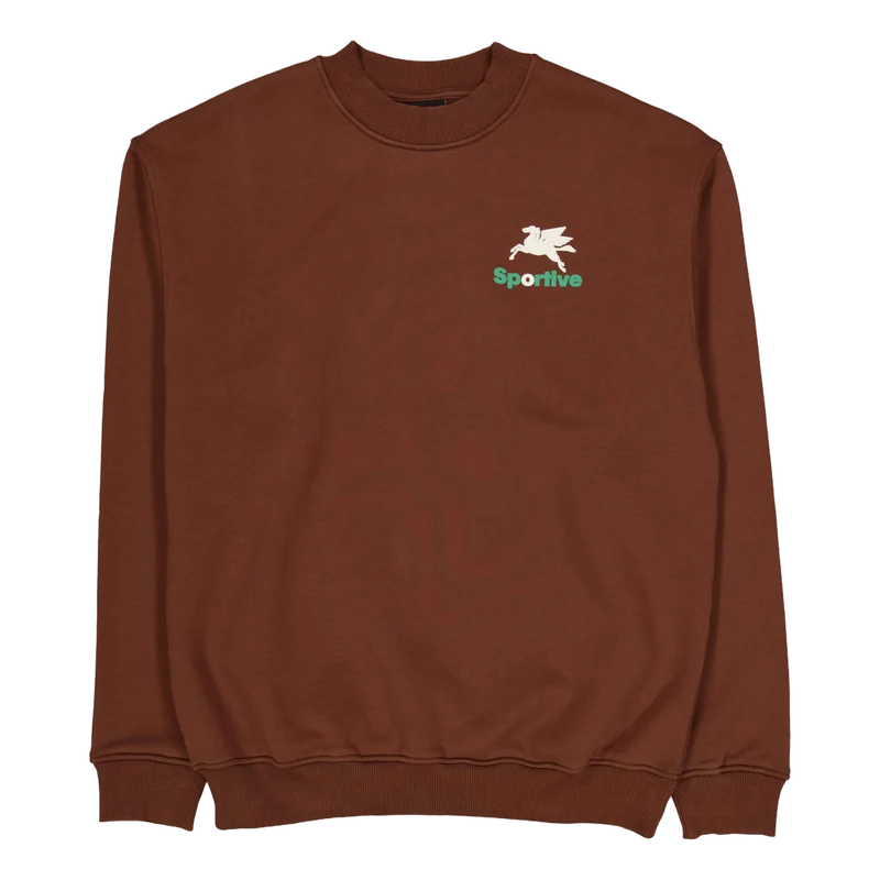 550g Premium Crewneck Chocolate