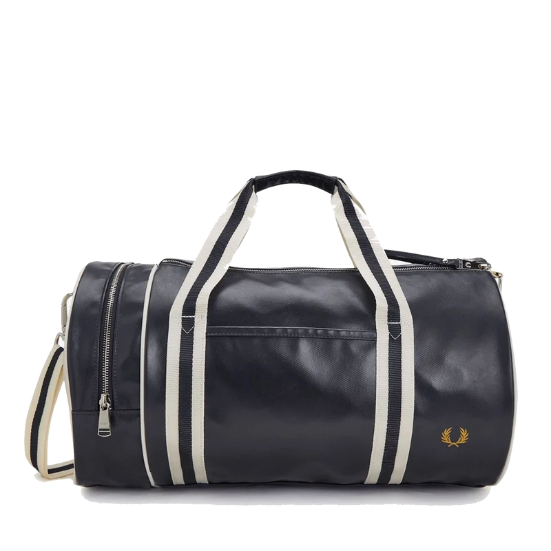 Classic Barrel Bag Navy-ecru