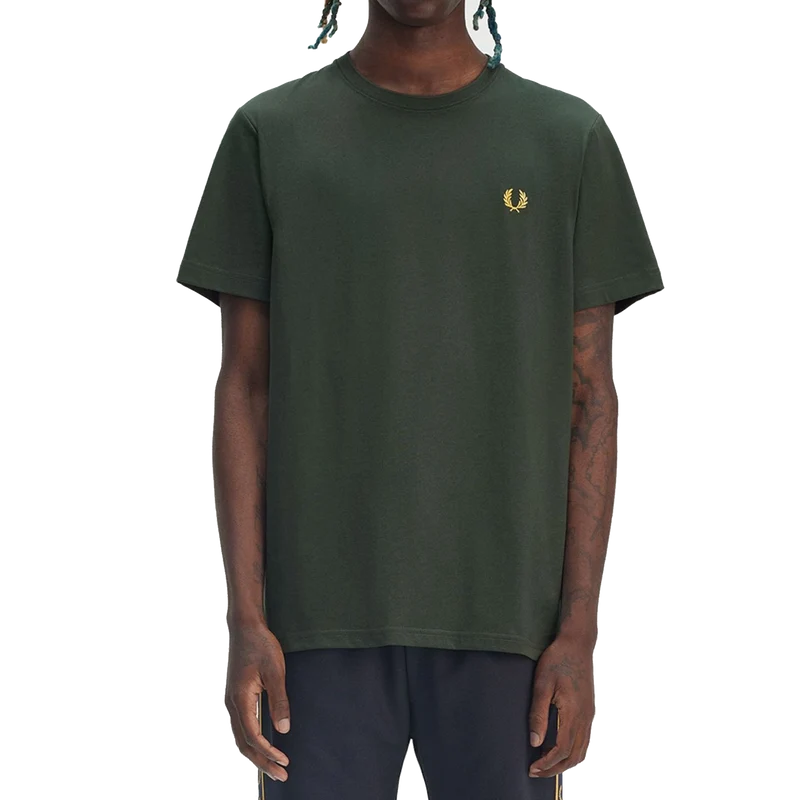 Crew Neck T-shirt Court Green