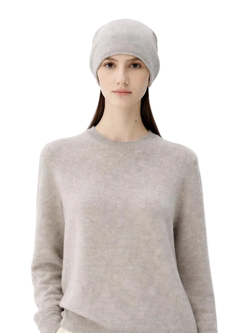 Cashmere Hat & Sweater Set