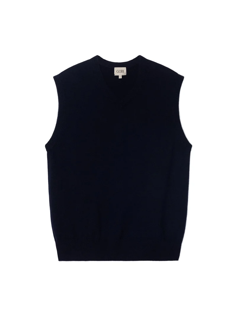 Timeless V-Neck Cashmere Vest