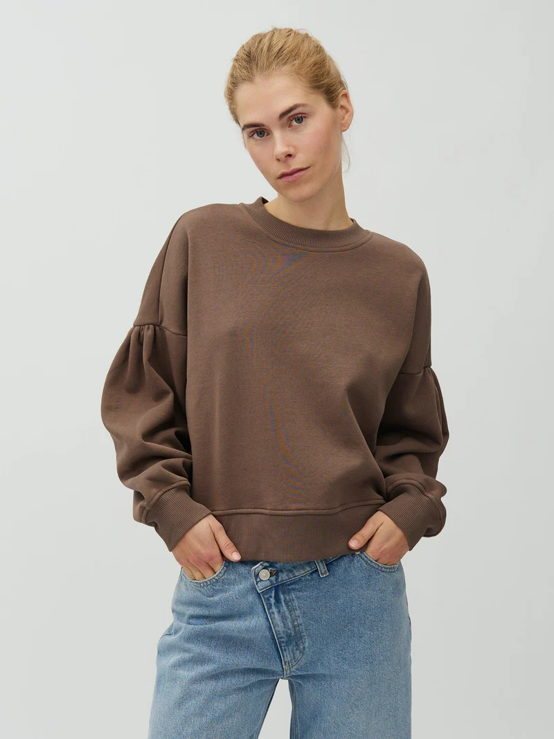 Sweater met pofmouw vallotton-m