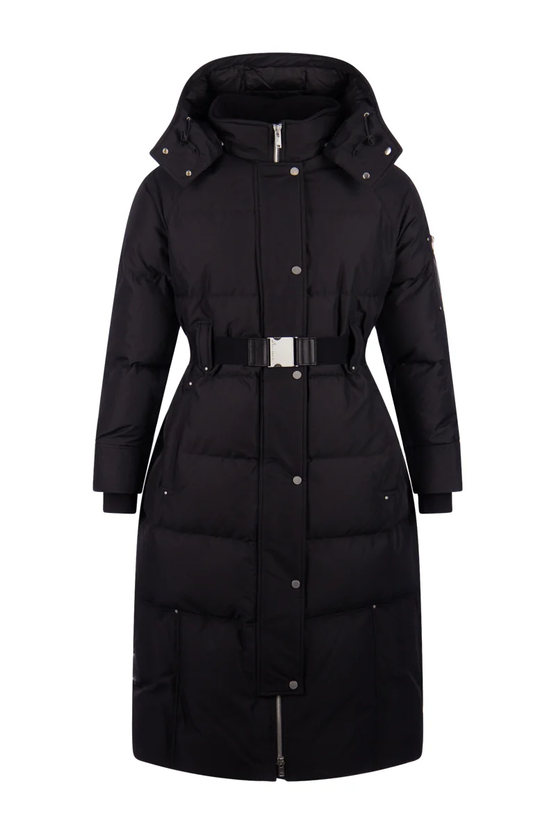 MOOSE KNUCKLES JAS W Cloud Long Parka N ZWART