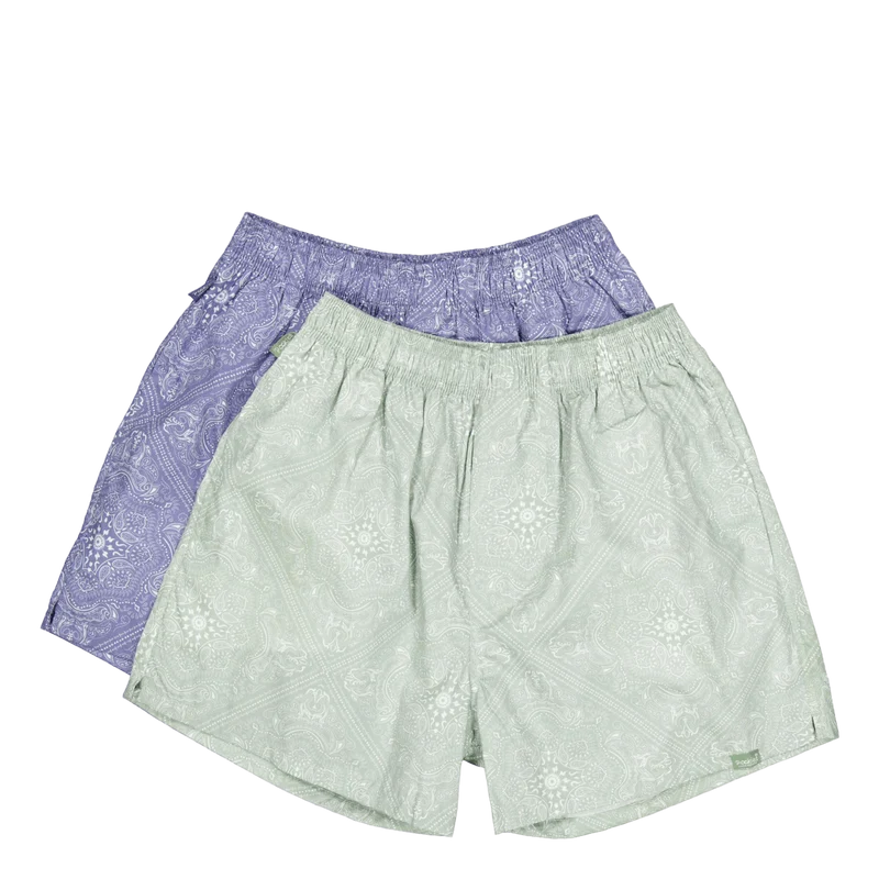 2-pack - Paisley Boxers Purple