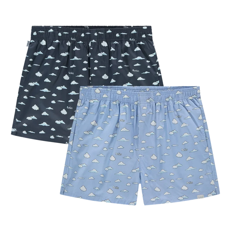 2-pack - Cloudy Boxers Mixed Colors