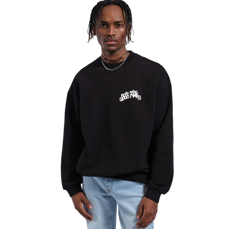 Kenan Sweatshirt Az2 Black Times Curve