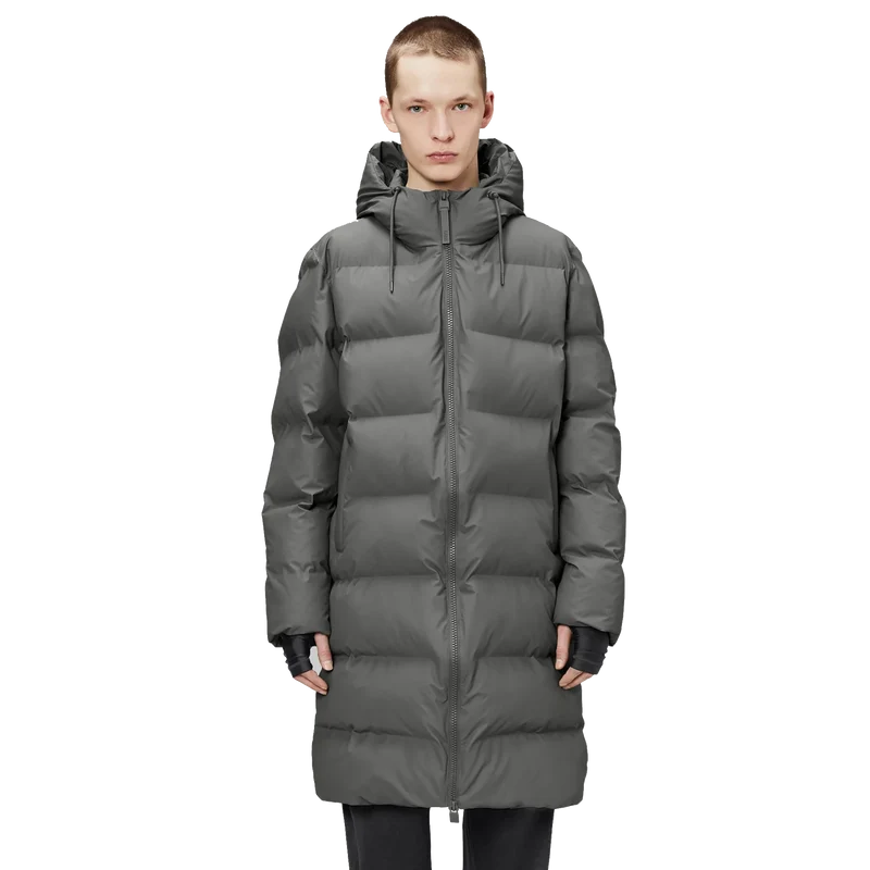 Alta Longer Puffer Jacket W3t4 13 Grey