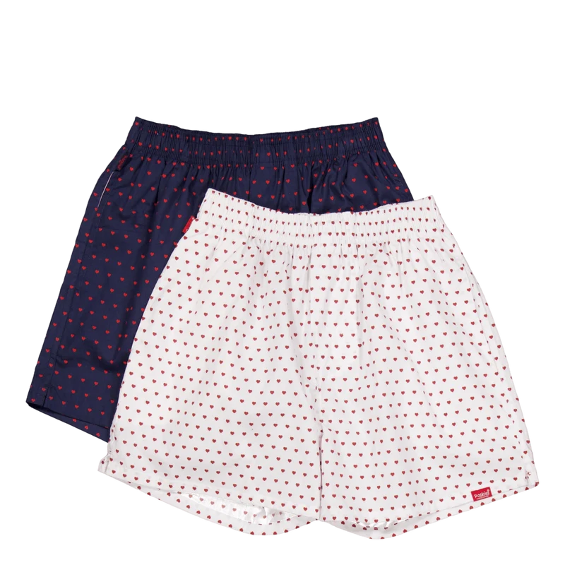 2-pack Lovely Boxers 600 Red