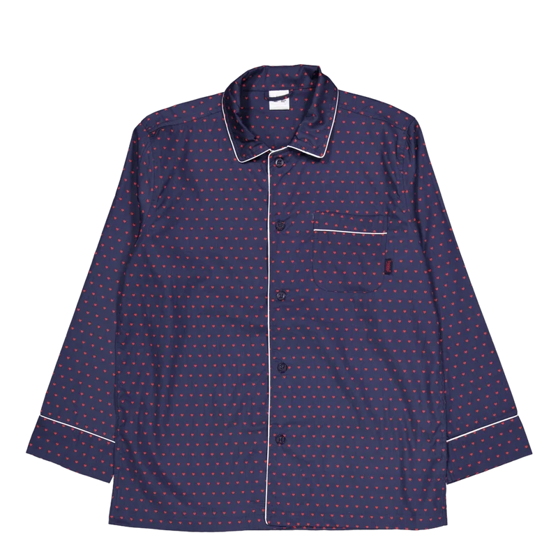 Navy Luv Pyjama Shirt 450 Navy