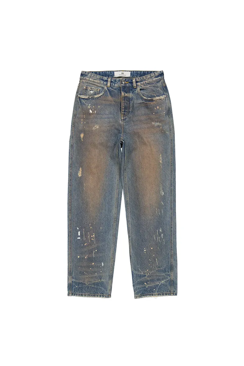Fearless Blood JEANS FB-STRAIGHT DIRTY WASHED