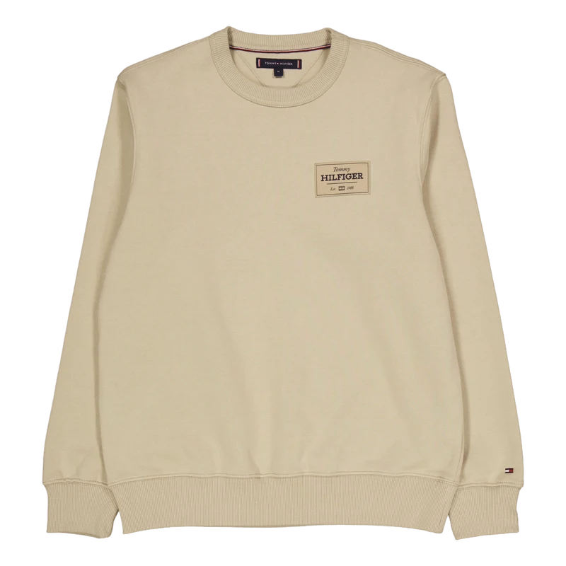 Monotype Label Sweatshirt Khaki