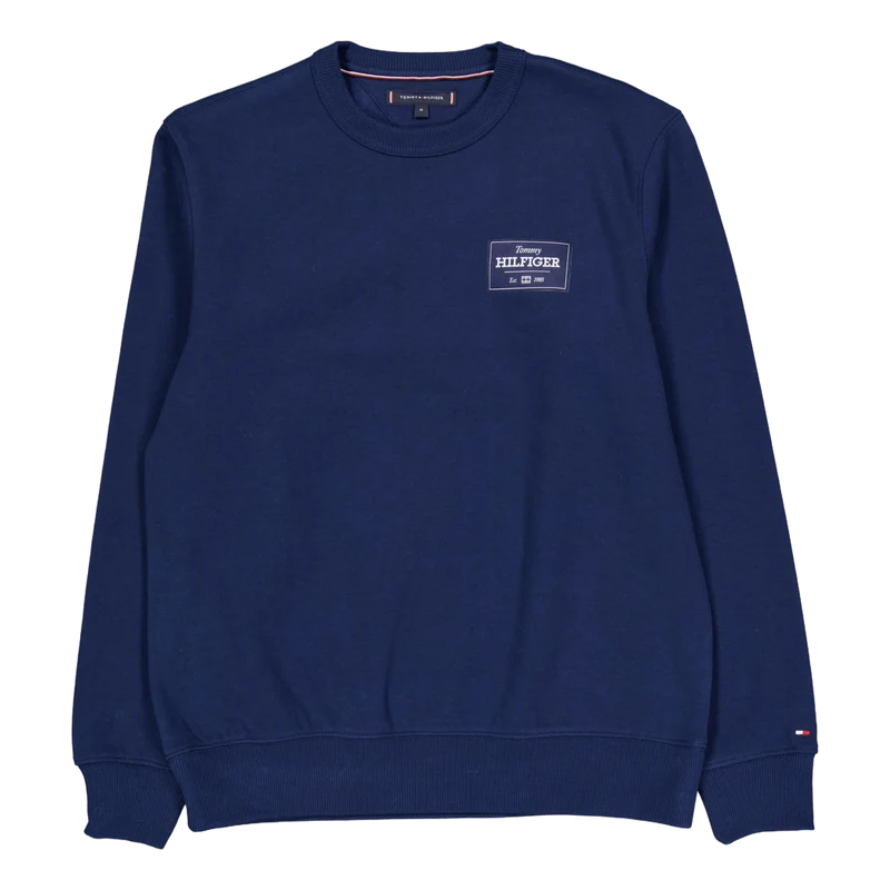 Monotype Label Sweatshirt Blue