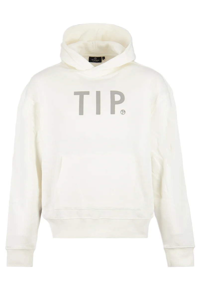 TIP DE BRUIN SWEATER TIP HOODIE TIP OFF WHITE