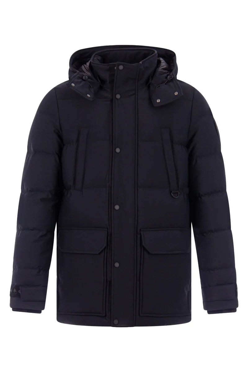 MOOSE KNUCKLES JAS VALLEYFIELD JACKET ZWART