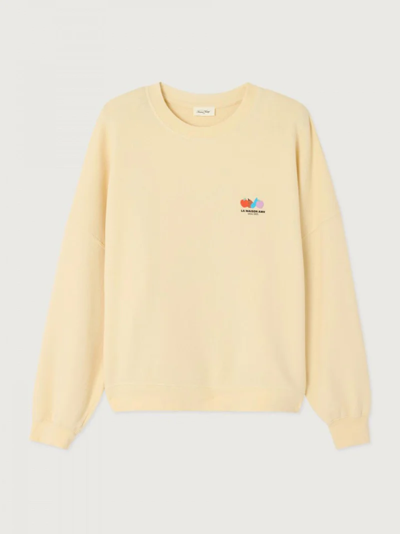 Lichtgele sweater atubay