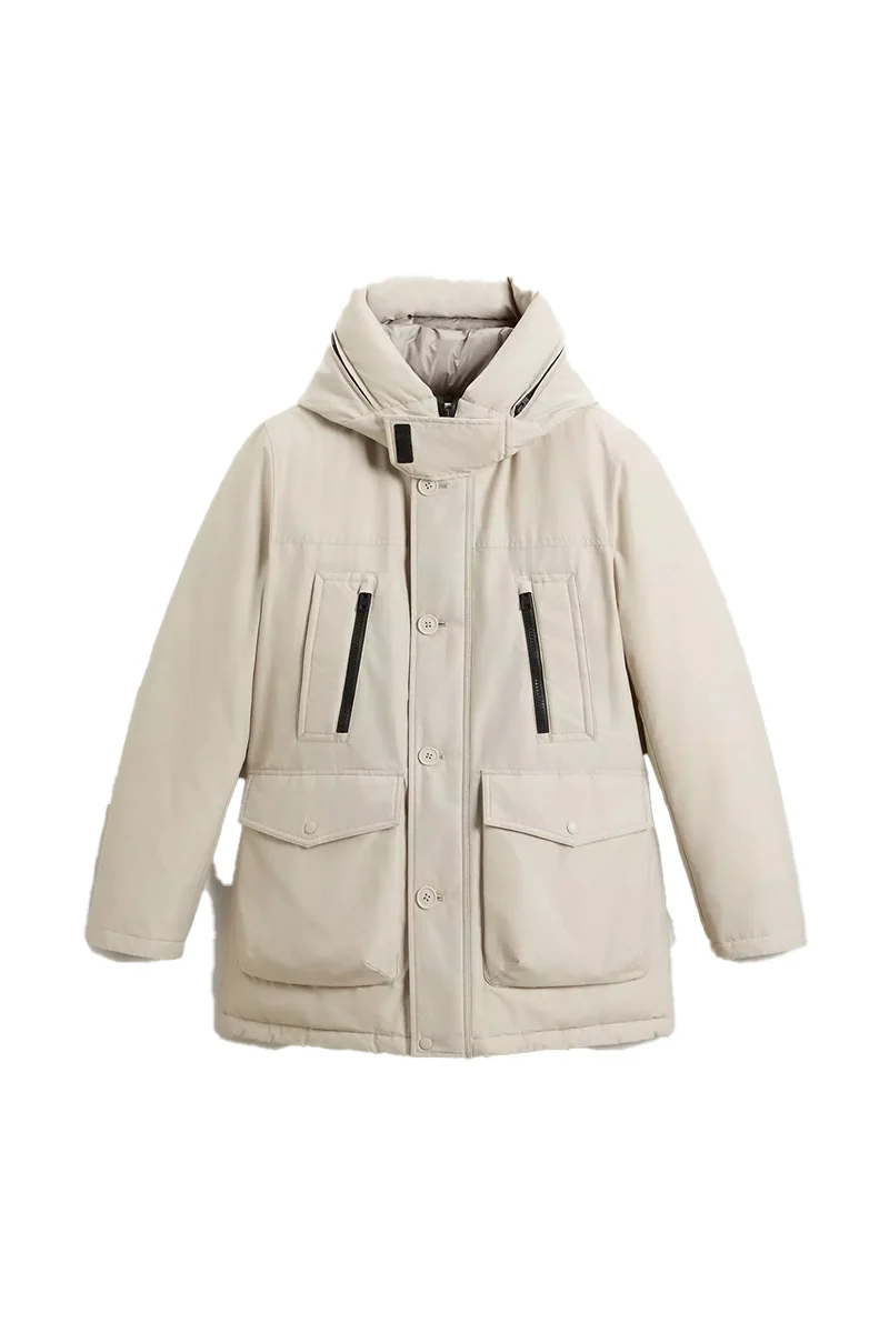 WOOLRICH JAS RAMAR ARCTIC PARKA OFF WHITE