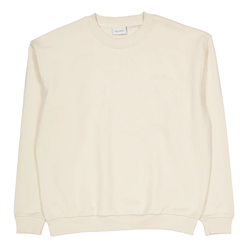 Crew Sweatshirt Ivory/light Ivory