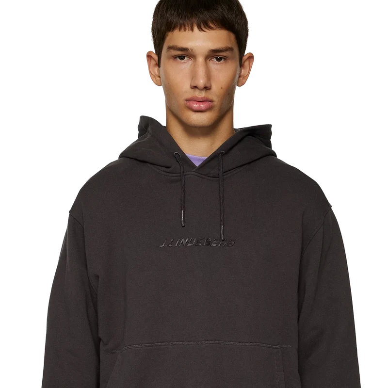 Callan Logo Hoodie Washed Black