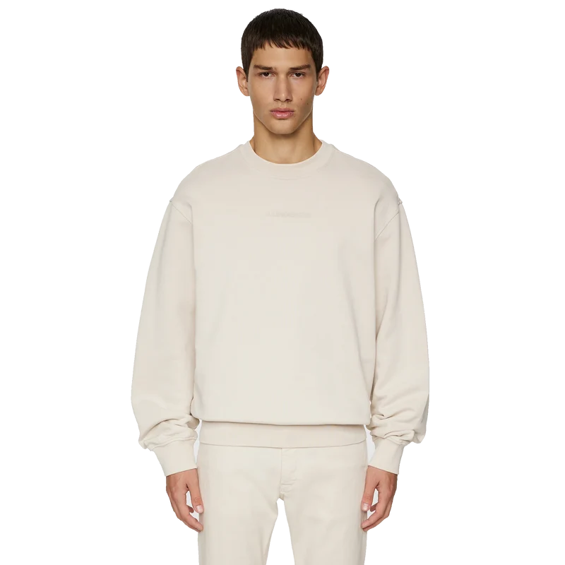 Callan Logo Crew Neck Moonbeam