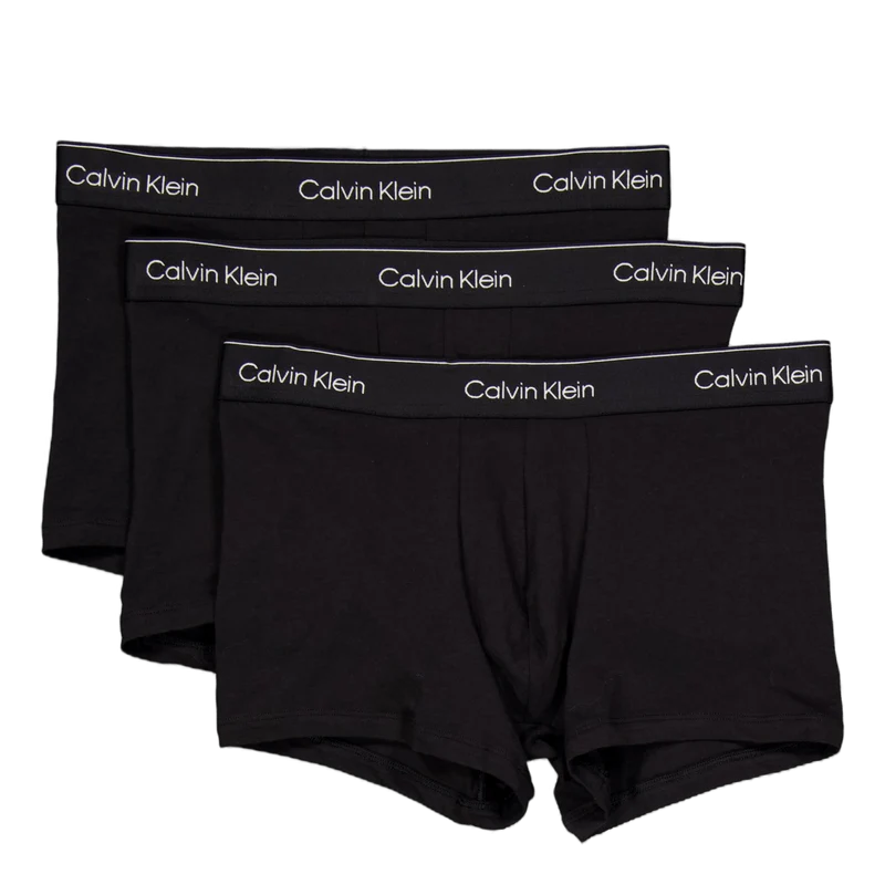 Trunk 3pk Tm6 Black W/ Black Wb