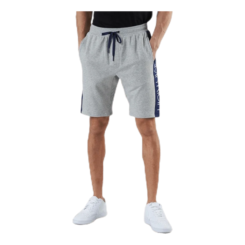 Pieced Lounge Sleep Shorts Grey