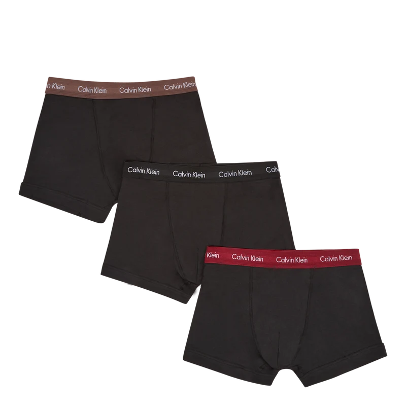 Trunk 3pk B-brght Camel/ Black/ Red Carp
