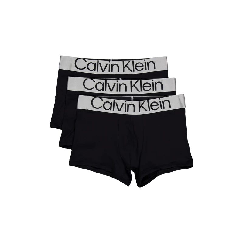 Sustain Steel Cotton Trunk 3Pk Black