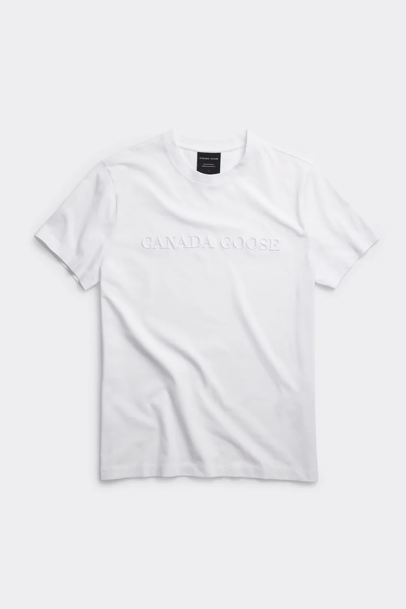 CANADA GOOSE T-SHIRT EMERSEN T-SHIRT WIT