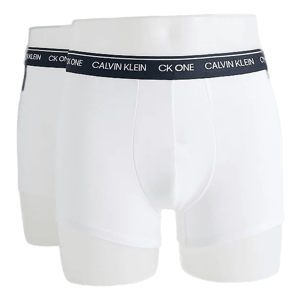 Ck One Cotton Trunk 2-Pack White/Black