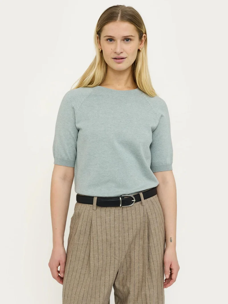 Gebreide knit srmarla ss o-neck