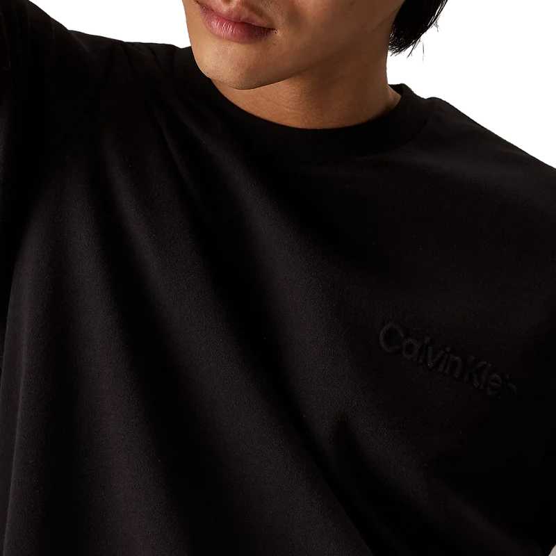 Embossed Logo T-shirt Black