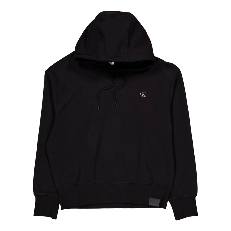 Heavyweight Ck Embro Hoodie Black