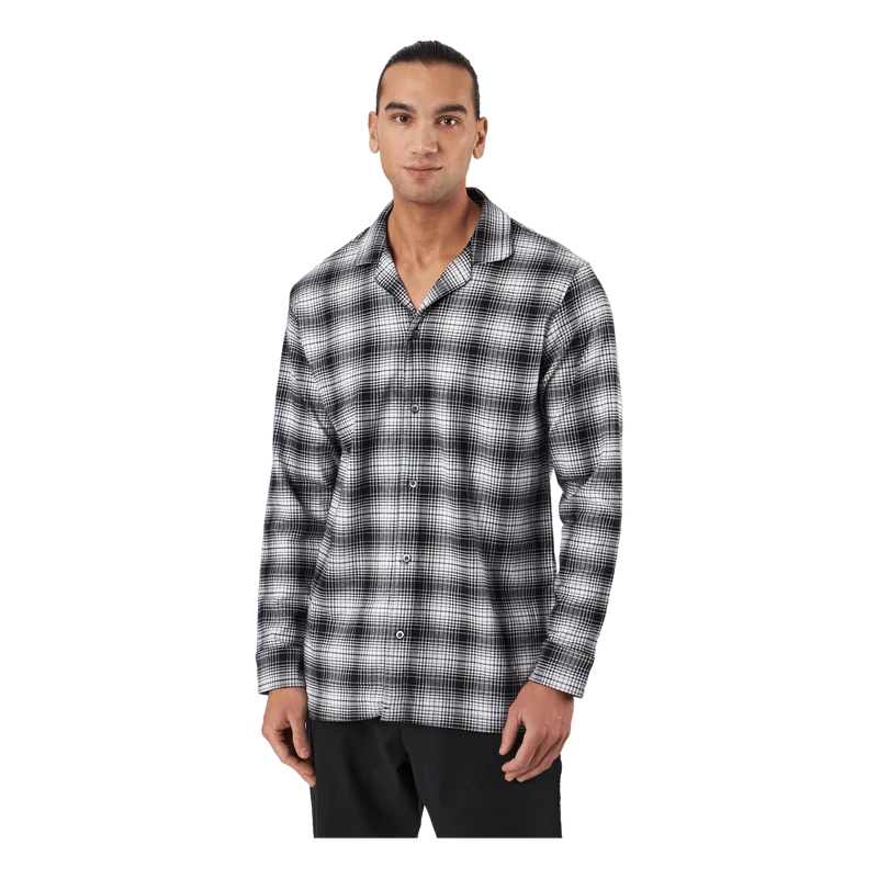 L/s Button Down Ck Shadow Plaid_black
