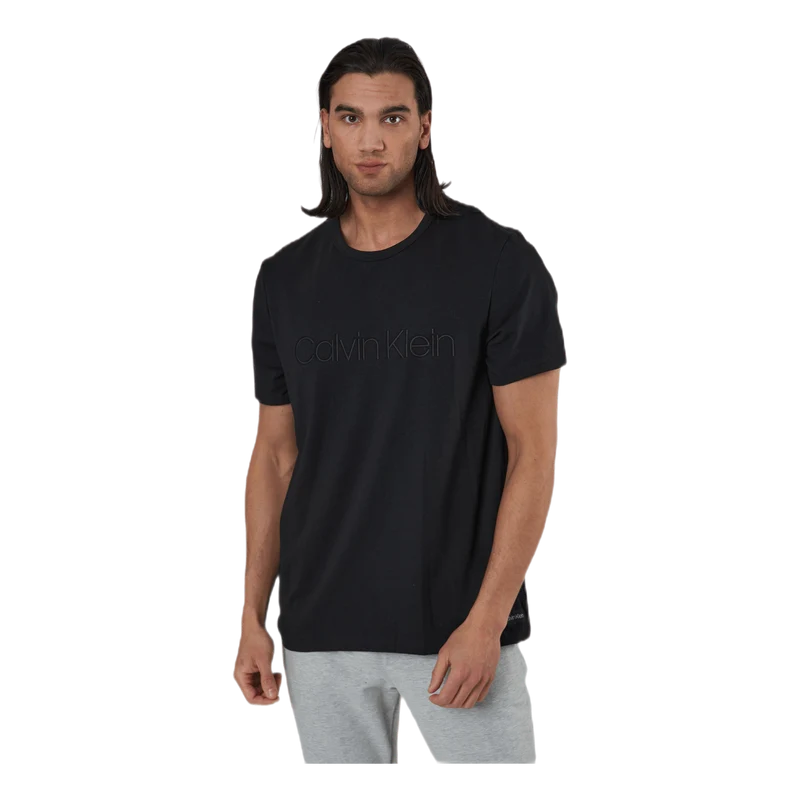 Eco Cotton S/S Crew Neck Black