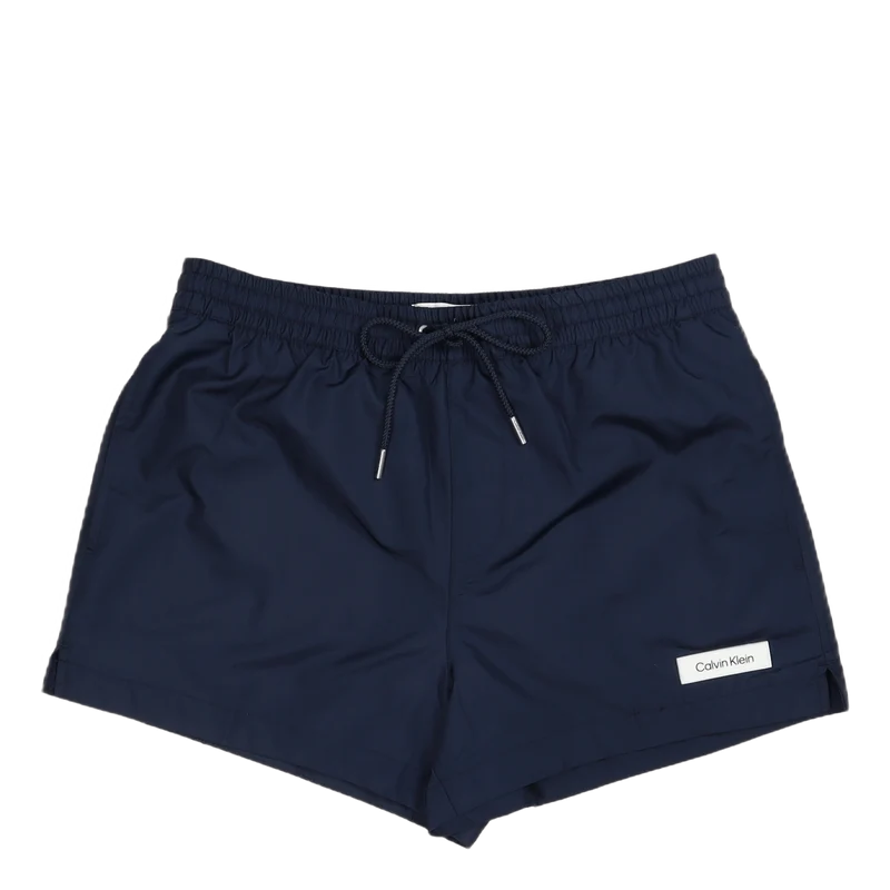 Short Drawstring Navy Iris