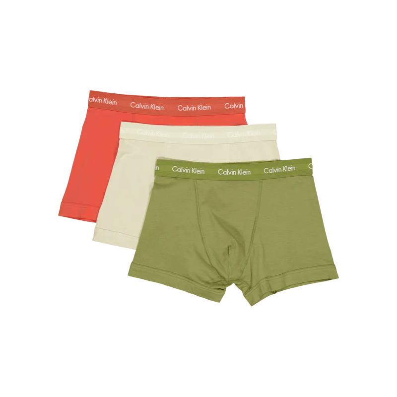 Cotton Stretch Trunk 3pk Multi