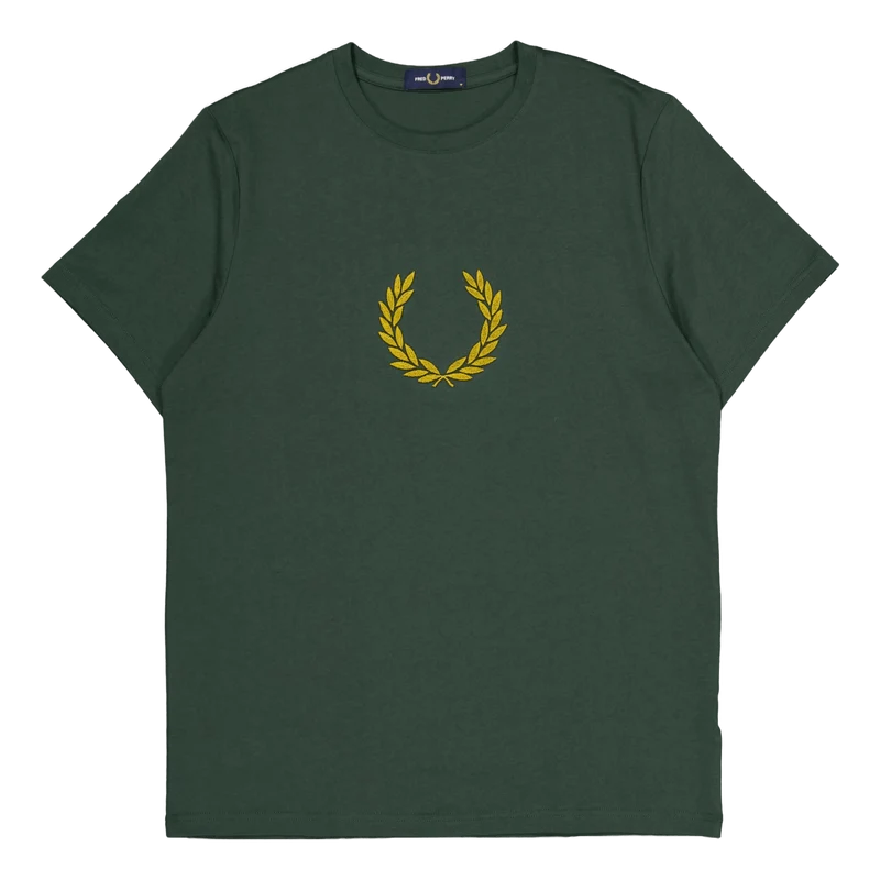 Textr Laurel Wreath Tee Court Green