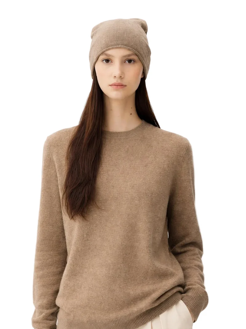 Cashmere Hat & Sweater Set