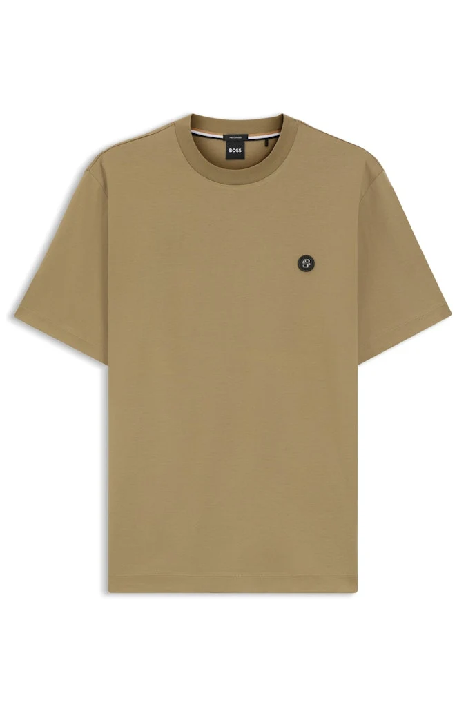 HUGO BOSS T-SHIRT C-TAUT 01 KHAKI
