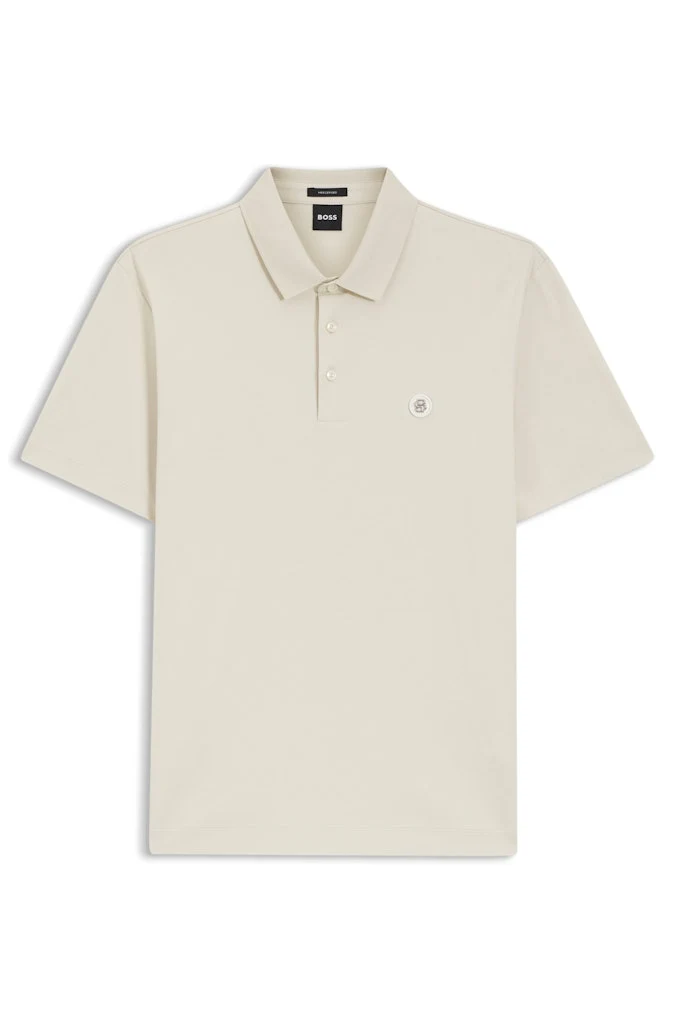 HUGO BOSS POLO C-PARRIS 01 OFF WHITE