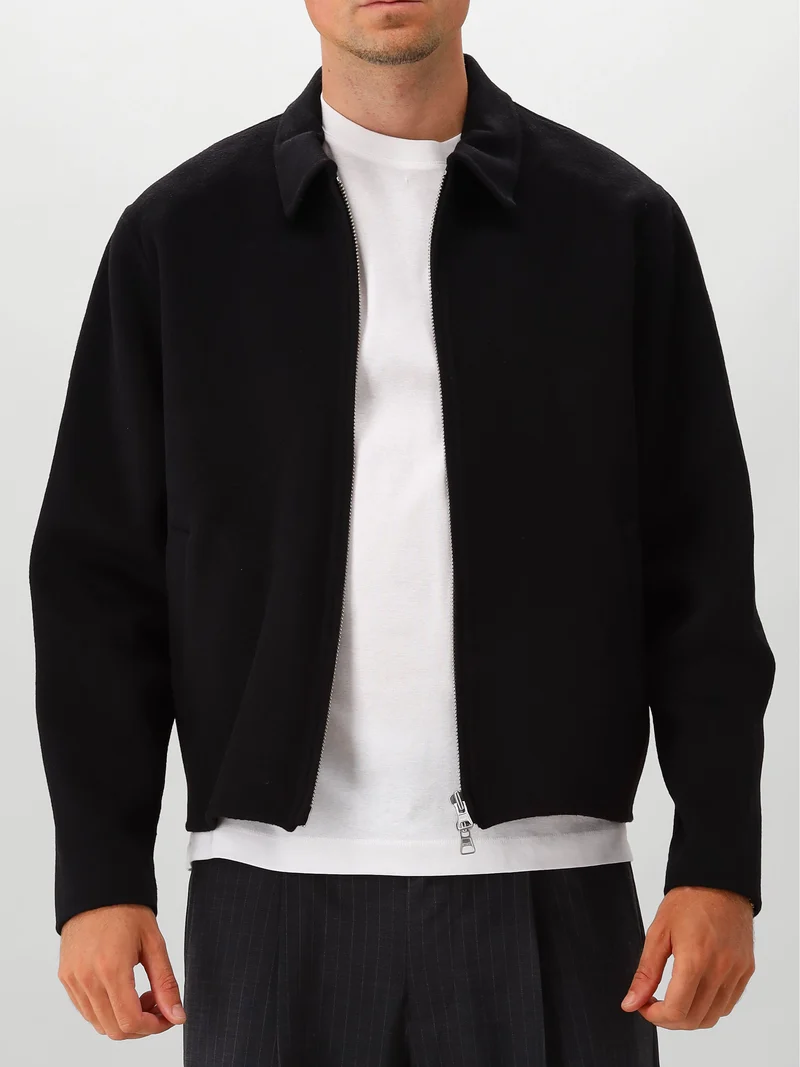 NN.07 Overshirt Zwart Arlo 8447