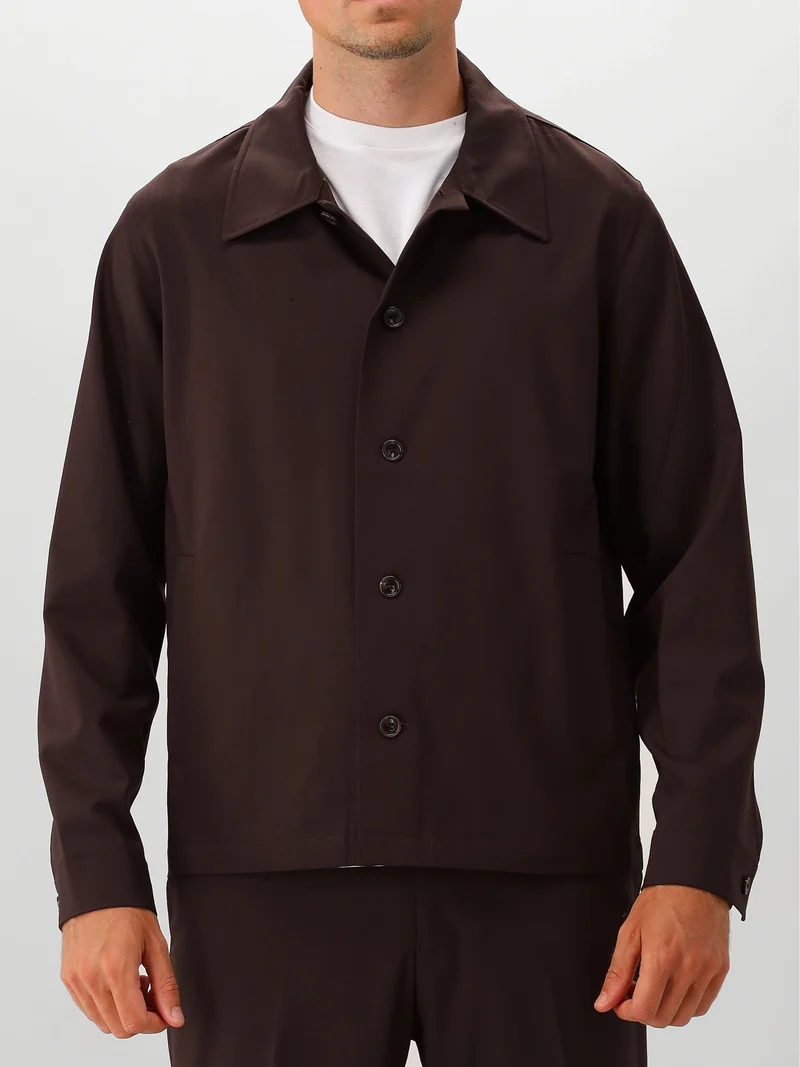 NN.07 Overshirt Bruin Zander 10037