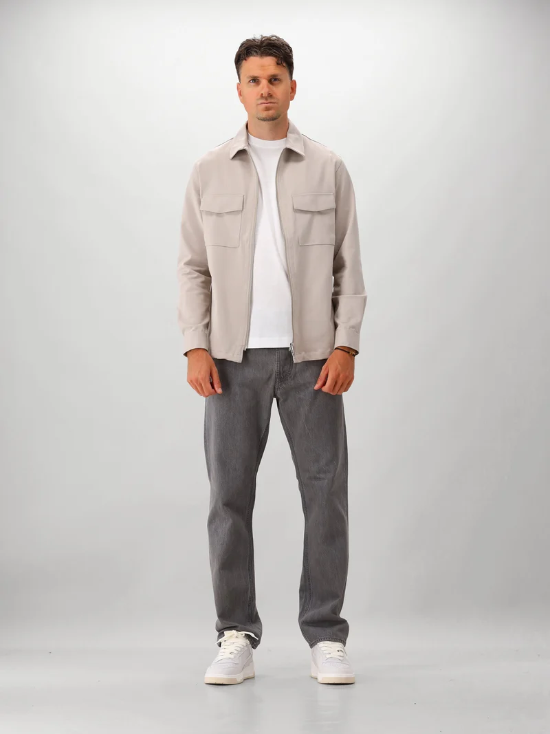 Genti Overshirt Beige Oaks