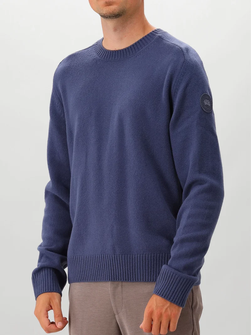 Canada Goose Gebreide Trui Blauw Matawin Crew Knit