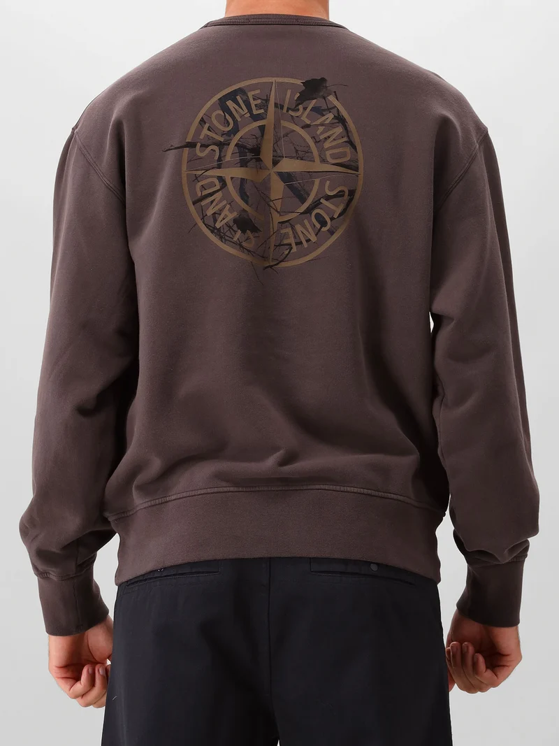 Stone Island Sweater Paars